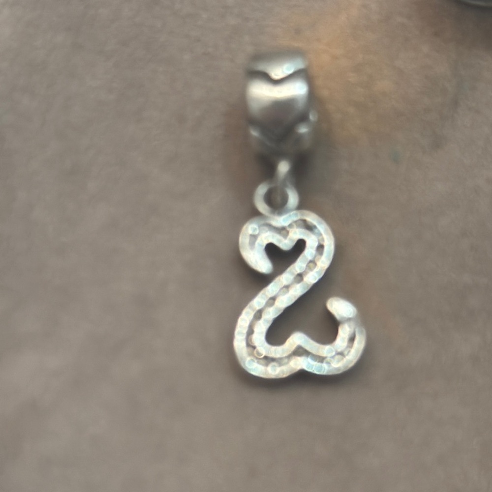 Elegant infinity charm for Pandora bracelet